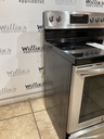 Frigidaire Used Electric Stove 220volts (40/50 AMP) 30inches {no cord} (Stainless Steel) 