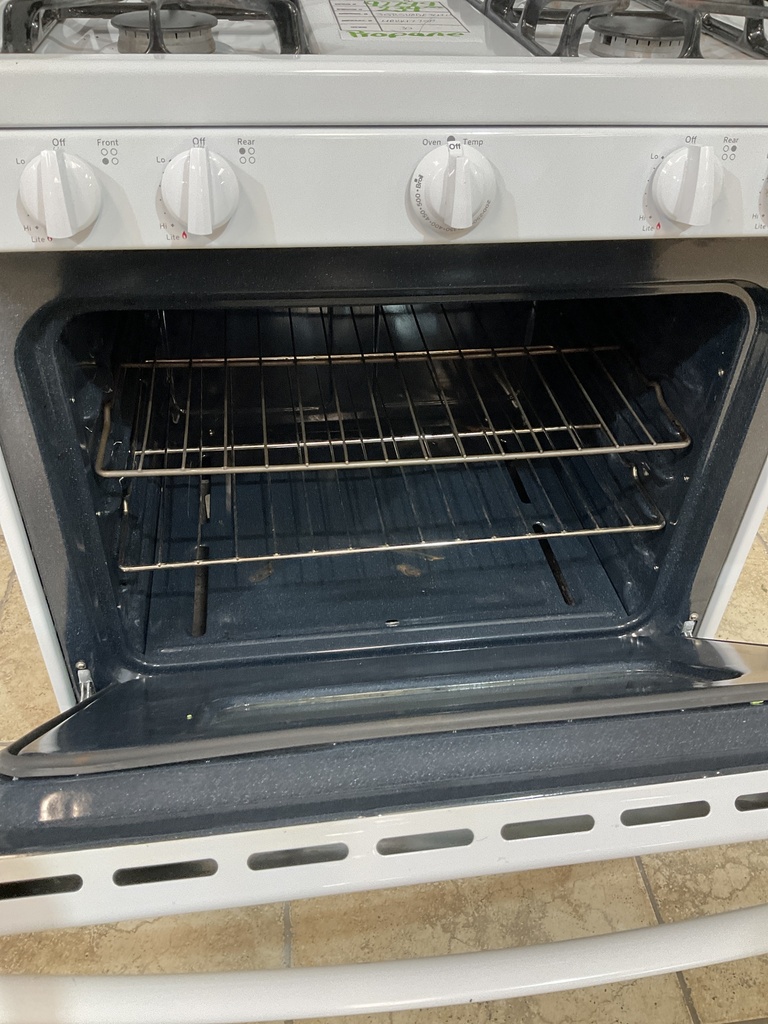 Ge Used Gas Propane Stove 30inches (White) 