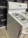 Ge Used Natural Gas Stove 30inches (White) 