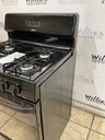 Hotpoint Used Natural Gas Stove 30inches (Black) 