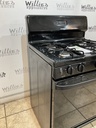 Hotpoint Used Natural Gas Stove 30inches (Black) 