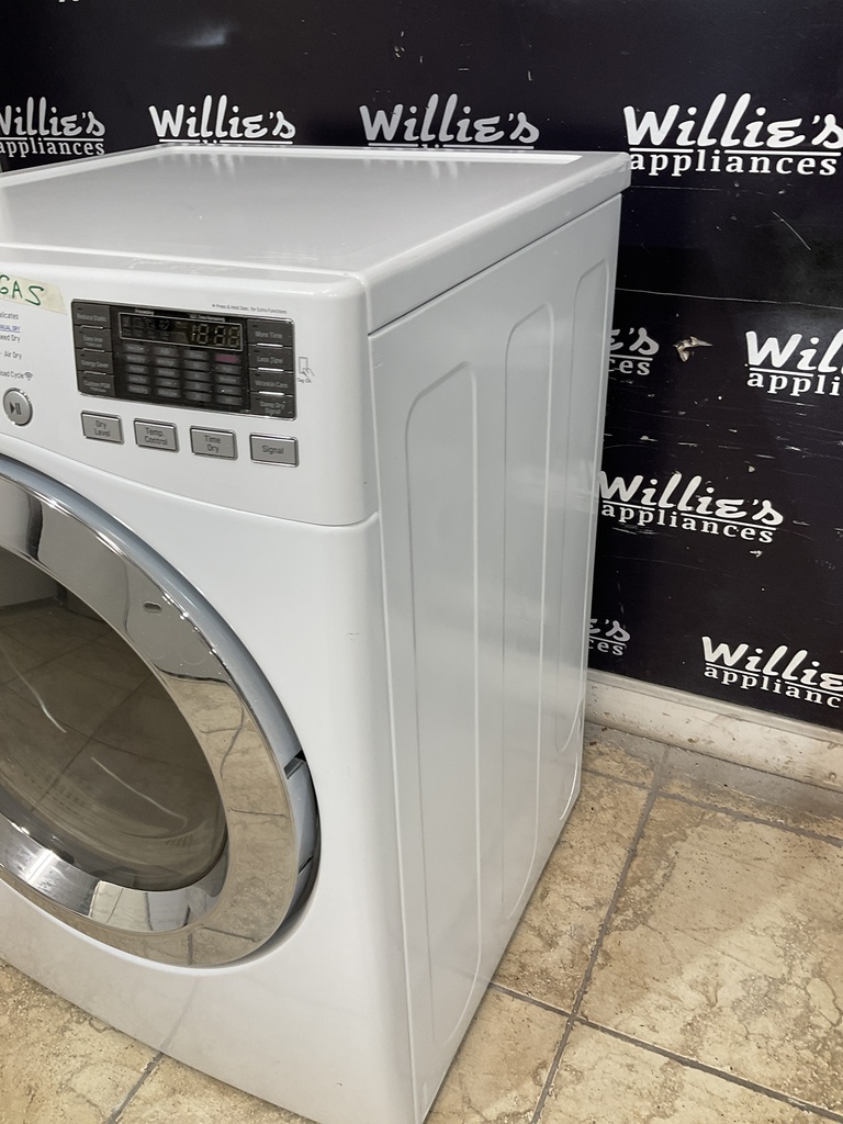 Lg Used Natural Gas Dryer 27inches (White) 