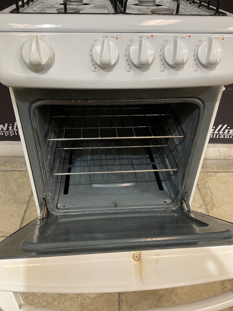Hotpoint Used Natural Gas Stove 20inches (White) 