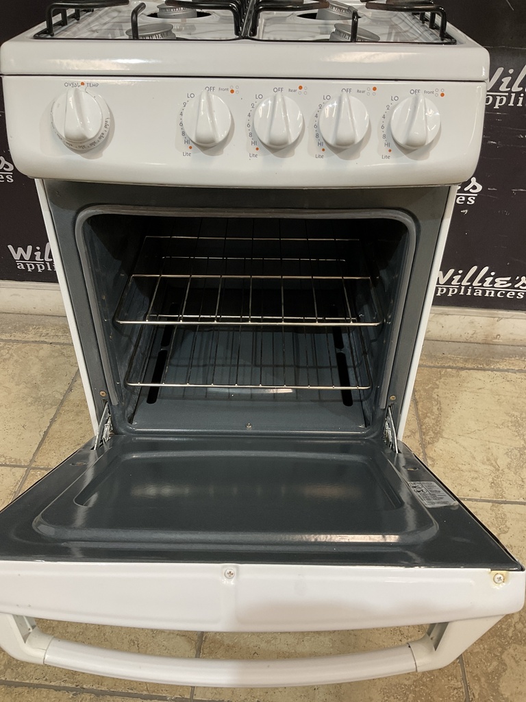 Hotpoint Used Natural Gas Stove 20inches (White) 
