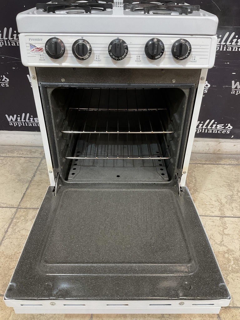 Premier Used Natural Gas Stove 20inches (White)
