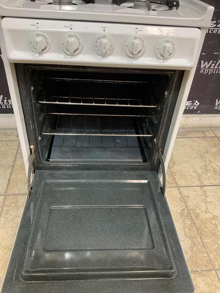 Summit Used Natural Gas Stove 20inches (White) 