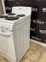 Summit Used Electric Stove 220volts (40/50 AMP) 19 1/2” {3 prong} (White) 