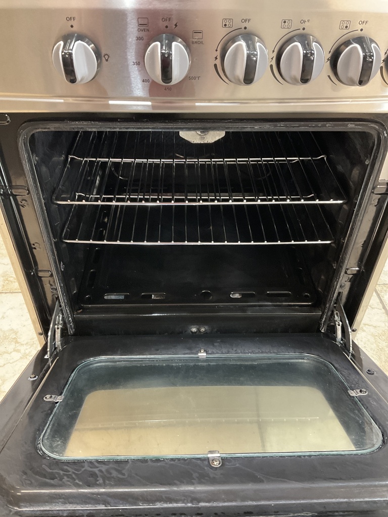Avanti Used Natural Gas Stove 23 1/2” (Stainless Steel)
