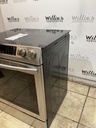 Samsung Used Electric Stove 220volts (40/50 AMP) 30inches {no cord} (Stainless steel) 