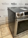 Samsung Used Electric Stove 220volts (40/50 AMP) 30inches {no cord} (Stainless steel) 