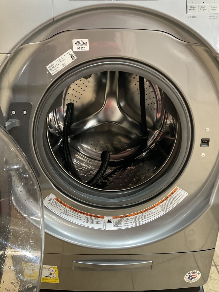 Whirlpool Used Washer Front-load 27inches (Grey)