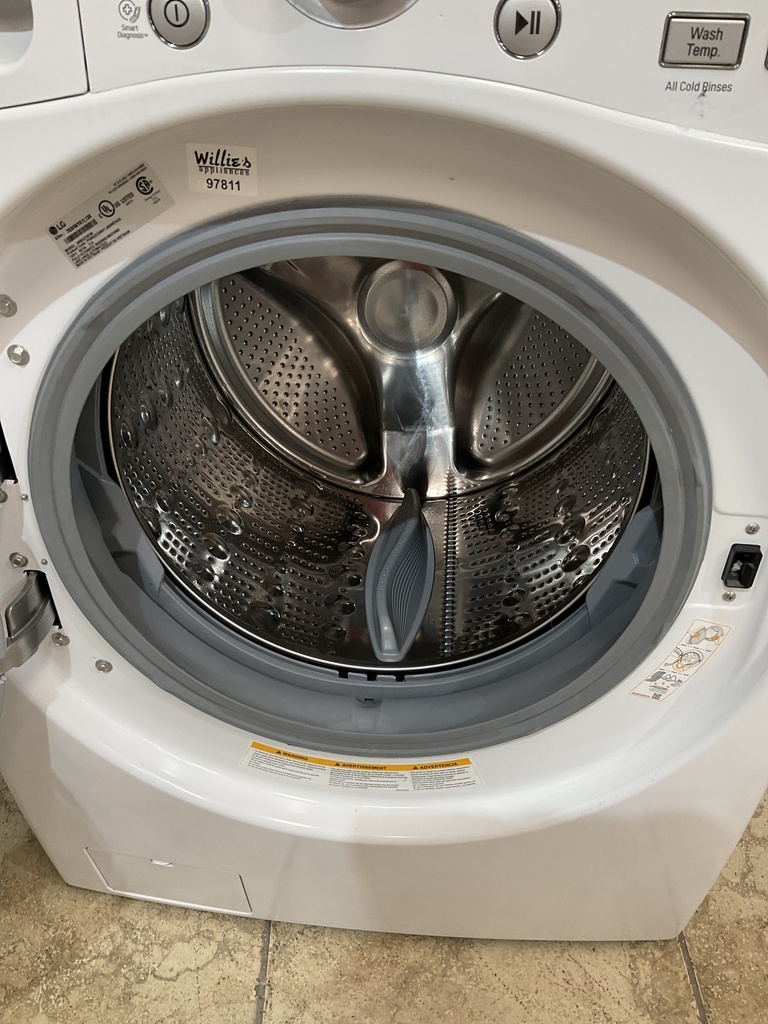 Lg Used Washer Front-load 27inches (White) 