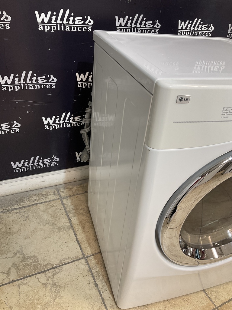 Lg Used Electric Dryer 220volts (30 AMP) 27inches {3 prong} (White) 
