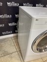 Lg Used Electric Dryer 220volts (30 AMP) 27inches {3 prong} (White) 
