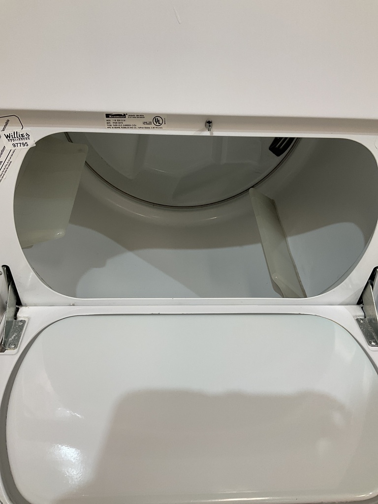 Kenmore Used Electric Dryer 220volts (30 AMP) 29inches {3 prong} (White) 