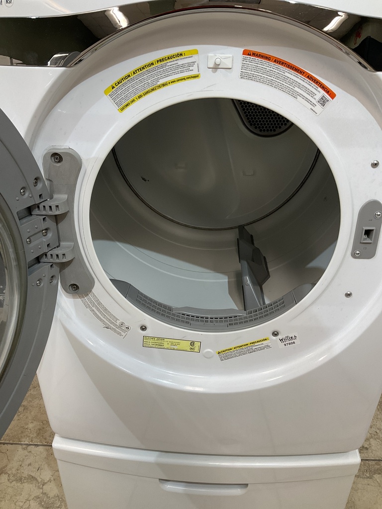 Samsung Used Natural Gas Dryer 27inches (White) 