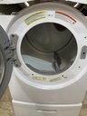 Samsung Used Natural Gas Dryer 27inches (White) 