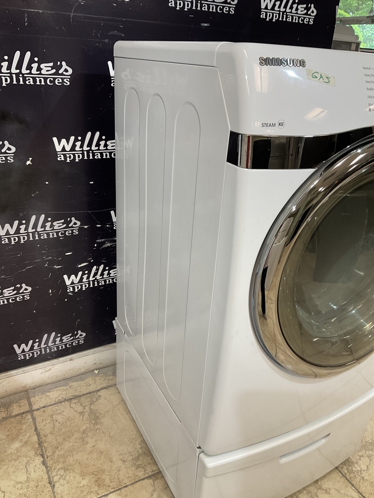 Samsung Used Natural Gas Dryer 27inches (White) 