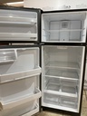 Ge Used Refrigerator Top and Bottom 28x67 (Black) 