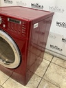 Lg Used Electric Dryer 220volts (30 AMP) 27inches {3 prong} (Red)