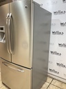 Ge Used Refrigerator French Door 36x70 1/2” (Stainless Steel) 