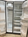 Ge Used Refrigerator Side by Side 36x69 (Stainless Steel) 