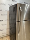 Frigidaire Used Refrigerator Top and Bottom 30x65 1/2” (Stainless Steel)