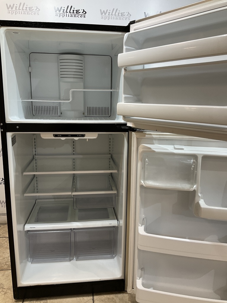Ge Used Refrigerator Top and Bottom 30x66 1/2” (Stainless Steel) 
