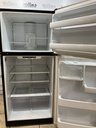 Ge Used Refrigerator Top and Bottom 30x66 1/2” (Stainless Steel) 