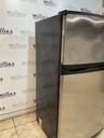 Whirlpool Used Refrigerator Top and Bottom 33x65 1/2” (Stainless Steel) 