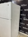 Ge Used Refrigerator Top and Bottom 30x66 (White) 