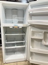 Ge Used Refrigerator Top and Bottom 30x66 (White) 