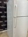 Ge Used Refrigerator Top and Bottom 30x66 (White) 