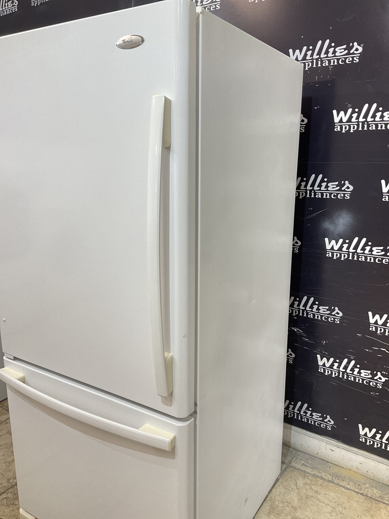 Whirlpool Used Refrigerator French Door 30x65 1/2” (White) 