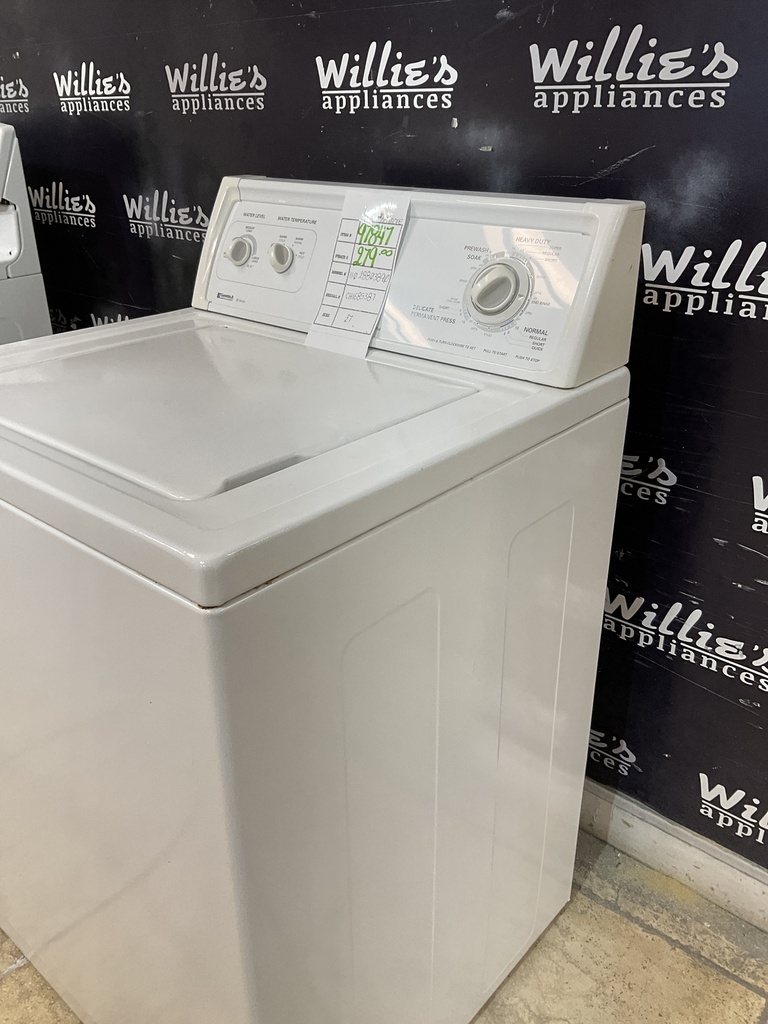 Kenmore Used Washer Top-load 27inches (White) 