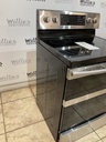 Samsung Used Electric Stove 220volts (40/50 AMP) 30inches {4 prong} (Stainless steel) 