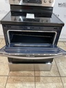 Samsung Used Electric Stove 220volts (40/50 AMP) 30inches {4 prong} (Stainless steel) 