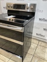 Samsung Used Electric Stove 220volts (40/50 AMP) 30inches {4 prong} (Stainless steel) 