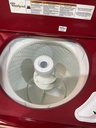 Whirlpool Used Washer Top-load 27inches (Red) 