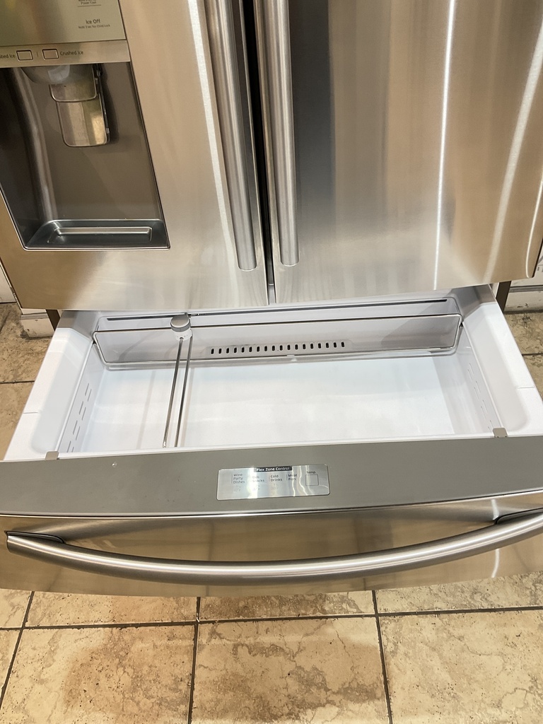 Samsung Used Refrigerator French Door Counter Depth 36x70 (Stainless Steel) 