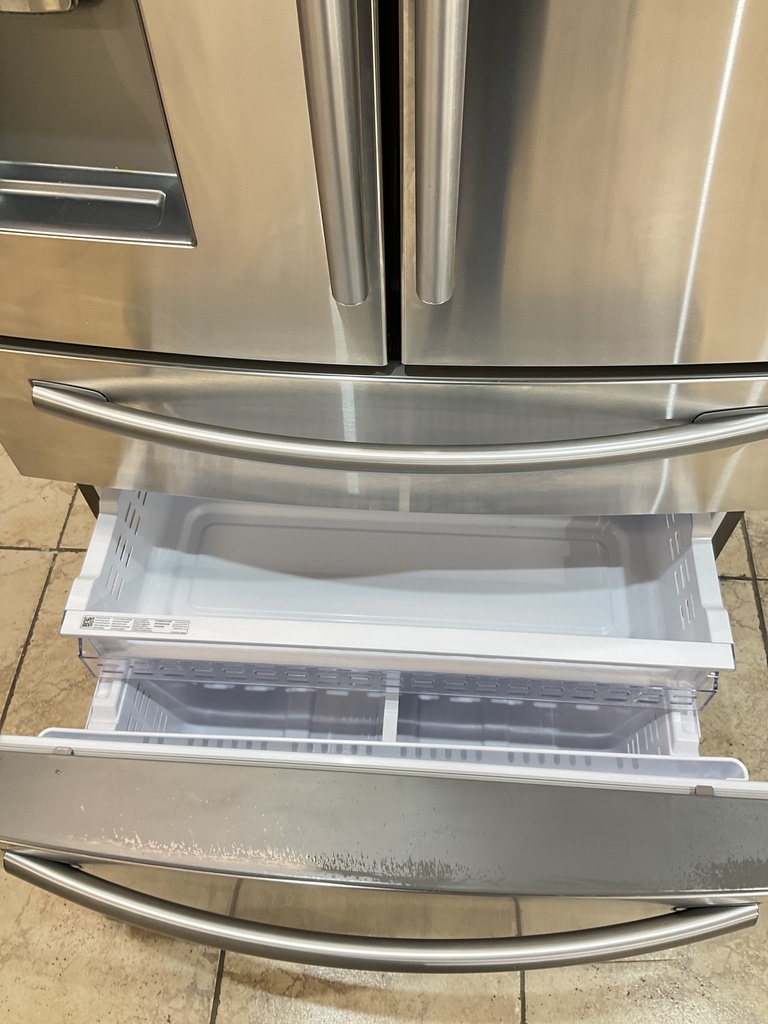 Samsung Used Refrigerator French Door Counter Depth 36x70 (Stainless Steel) 