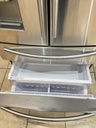 Samsung Used Refrigerator French Door Counter Depth 36x70 (Stainless Steel) 
