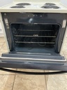 Amana Used Electric Stove 220volts (40/50 AMP) 30inches {4 prong} (Bisque/Black)