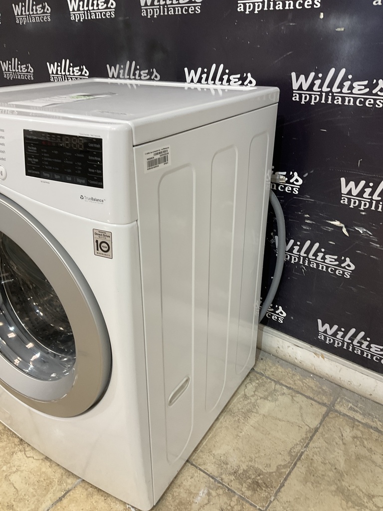 Lg Used Washer Front-Load 27inches (White) 