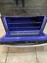 Lg Used Electric Stove 220volts (40/50 AMP) 30inches {3 prong} (Stainless Steel)