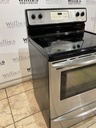 Frigidaire Used Electric Stove 220volts (40/50 AMP) 30inches {no cord} (Stainless steel) 