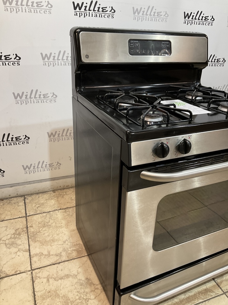 Ge Used Natural Gas Stove 30inches (Stainless Steel) 