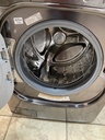 Lg Used Washer Front-load 27inches (Balck Stainless) 