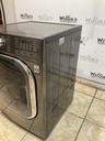 Lg Used Washer Front-load 27inches (Balck Stainless) 