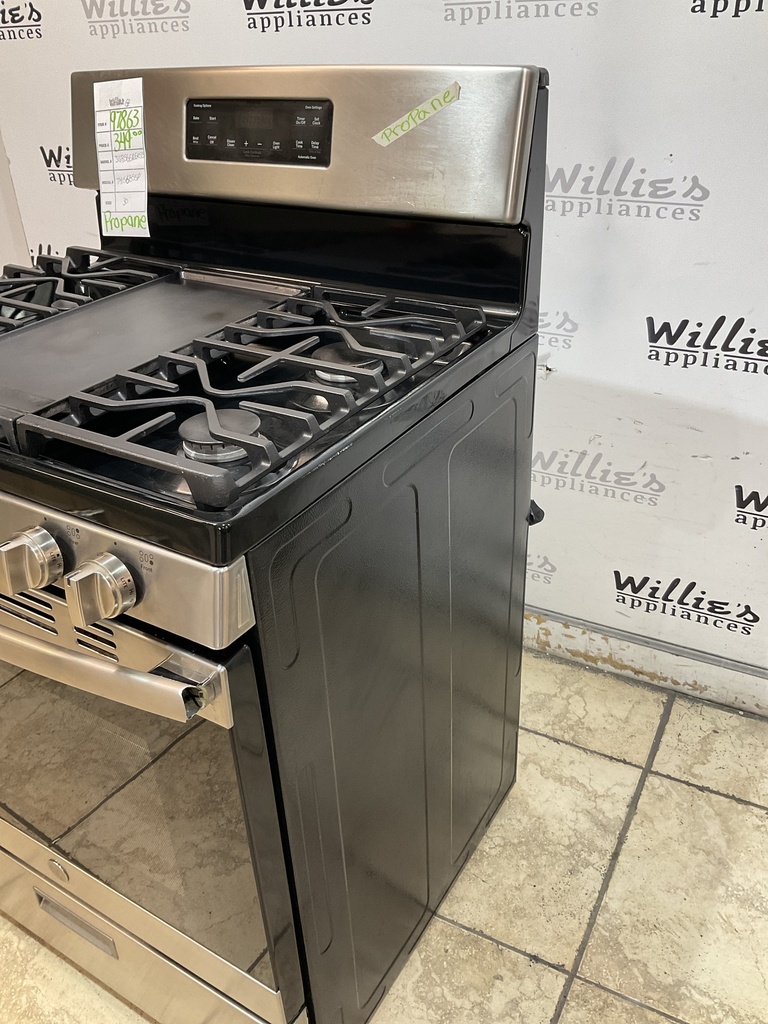 Ge Used Gas Propane Stove 30inches 